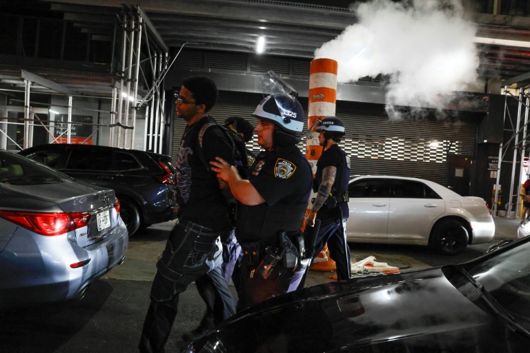 Dozens arrested in New York violence after Knicks win title