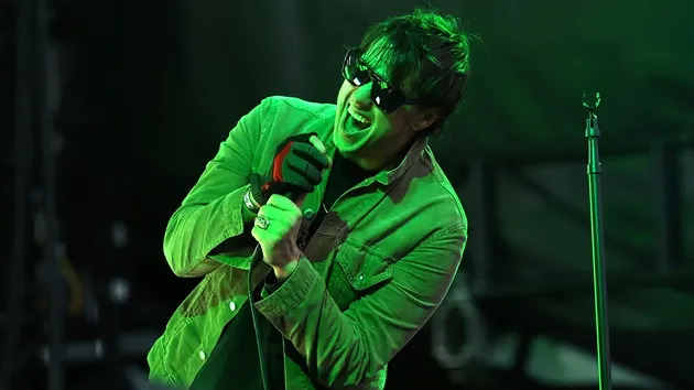 Julian Casablancas of The Strokes performs at Nissan Stadium on August 12, 2022 in Nashville, Tennessee. (Jason Kempin/Getty Images)