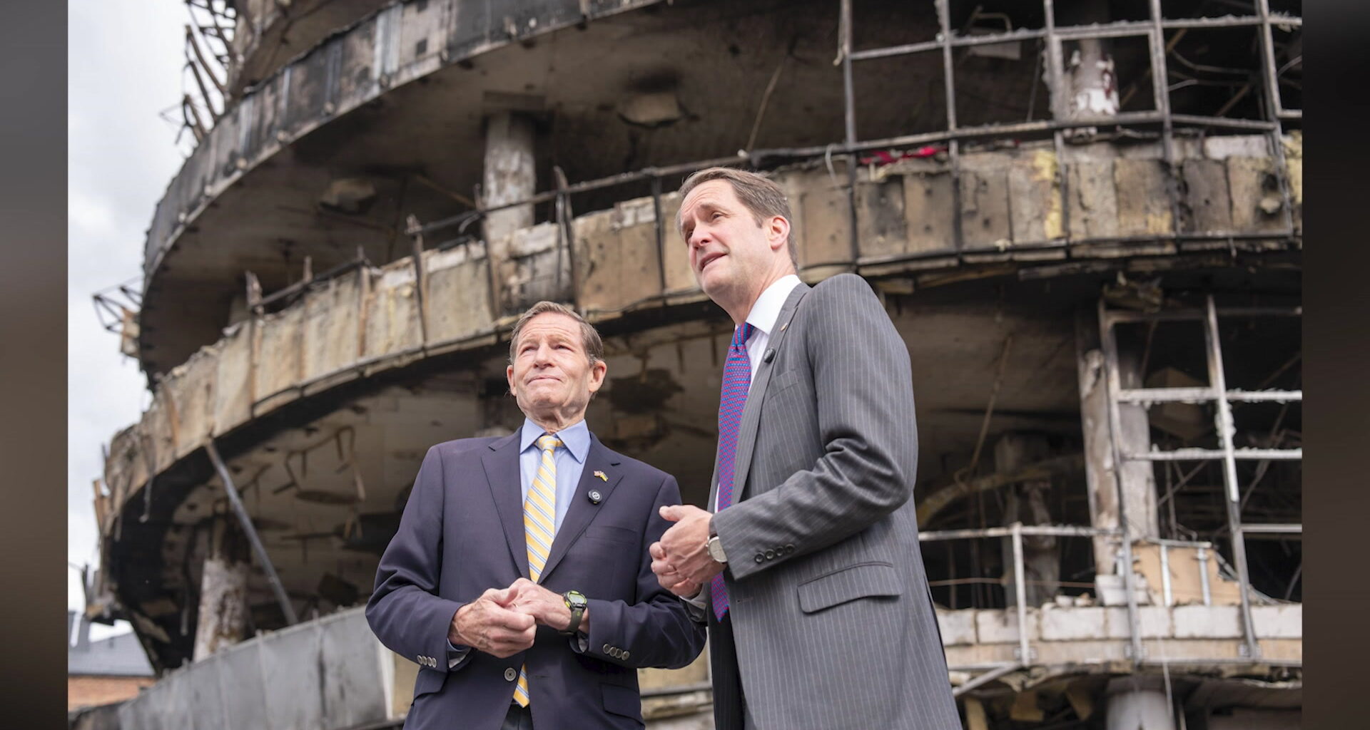 News 12 | Brooklyn | They Are Winning Himes And Blumenthal Hopeful After Visit To Ukraine