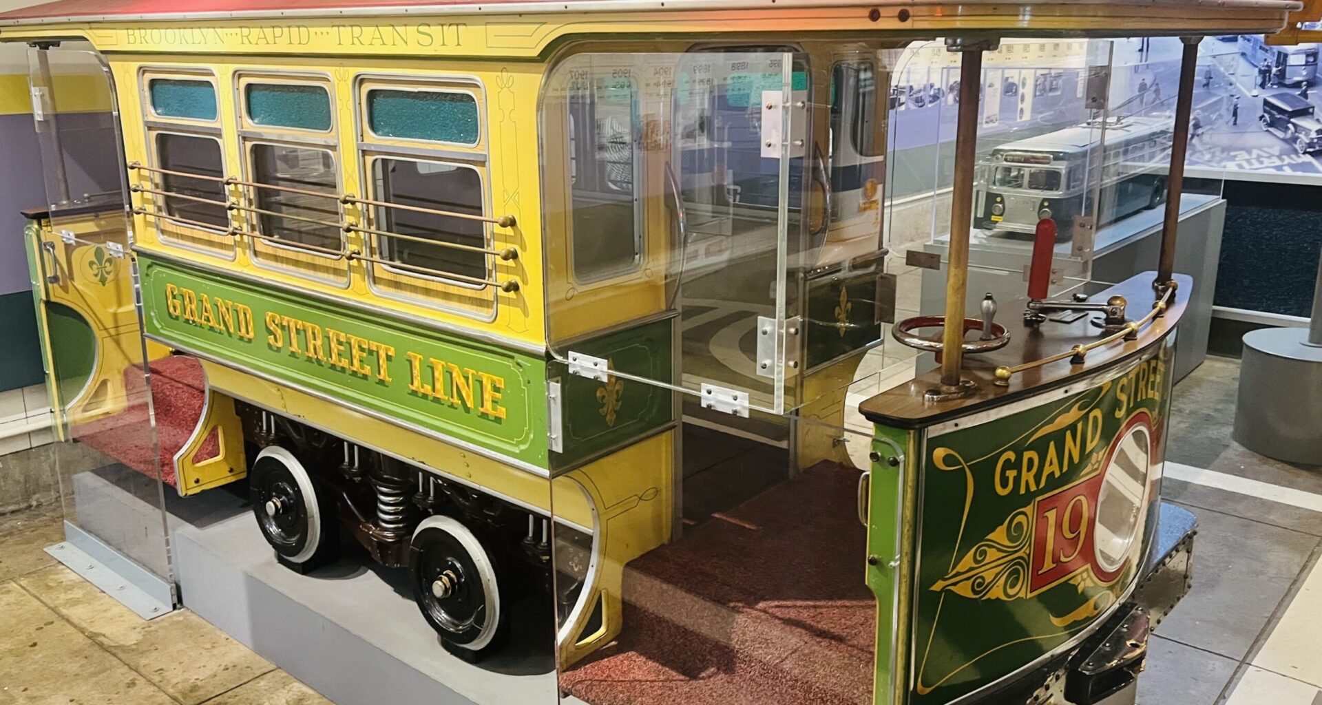A Brooklyn Rapid Transit subway car. These cars once operated on the Grand Street Line in Brooklyn or Manhattan during the early 20th century. Photo: Wayne Daren Schneiderman/Brooklyn Eagle
