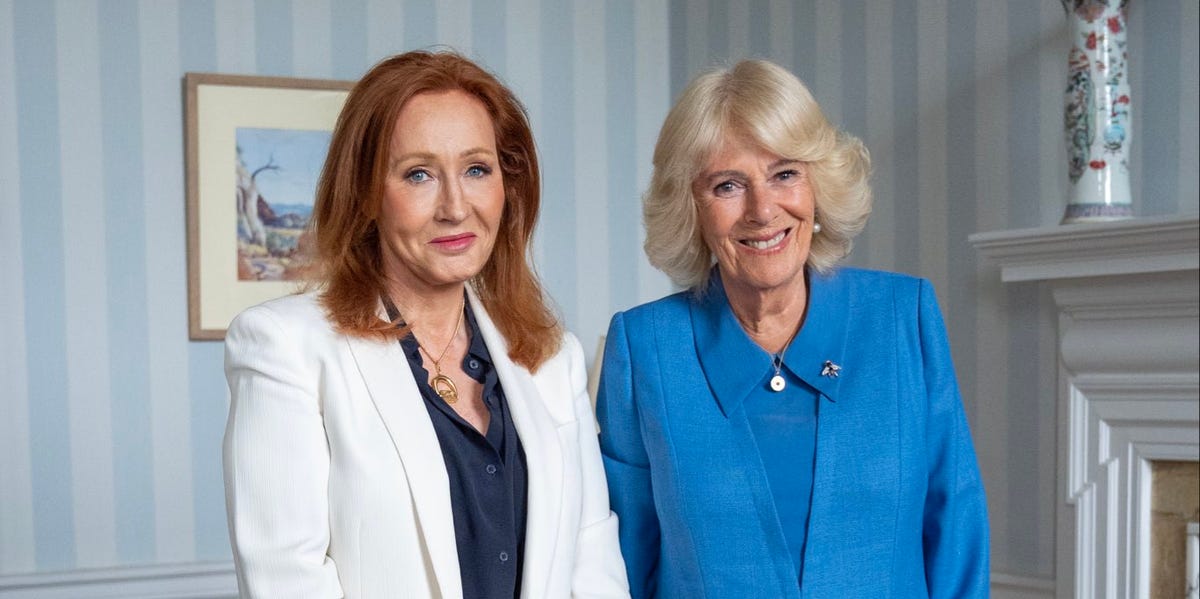 Queen Camilla Criticized for Meeting with J.K. Rowling at the Palace of Holyroodhouse in Edinburgh