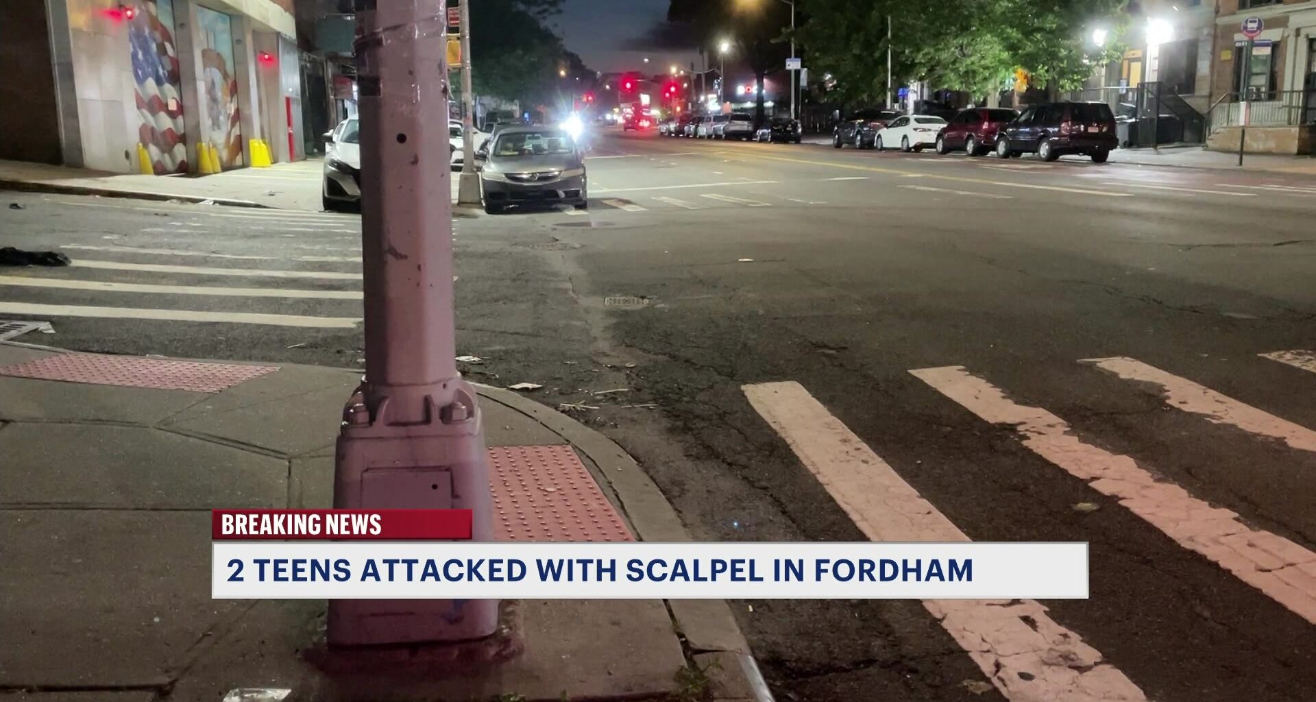 News 12 | Bronx | One Teen Stabbed Another Slashed In Fordham