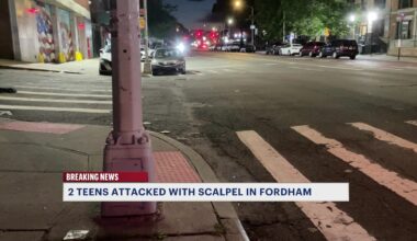 News 12 | Bronx | One Teen Stabbed Another Slashed In Fordham