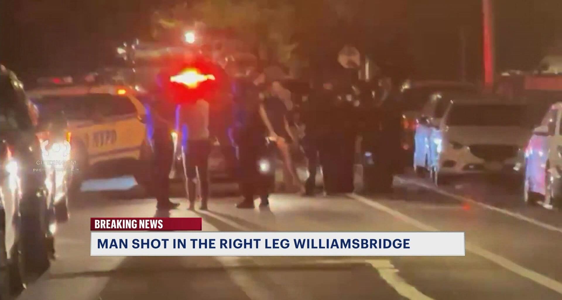 News 12 | Bronx | Police Search For Gunman Who Shot Man In The Leg In Williamsbridge