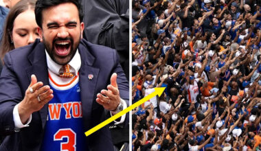 The Crowds At The Knicks Parade In NYC Are Absolutely Unreal Right Now