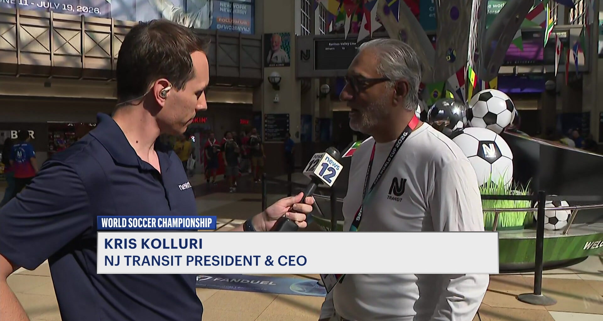 News 12 | Brooklyn | Nj Transit Commute To New York New Jersey Stadium Moving Smoothly Ceo Says