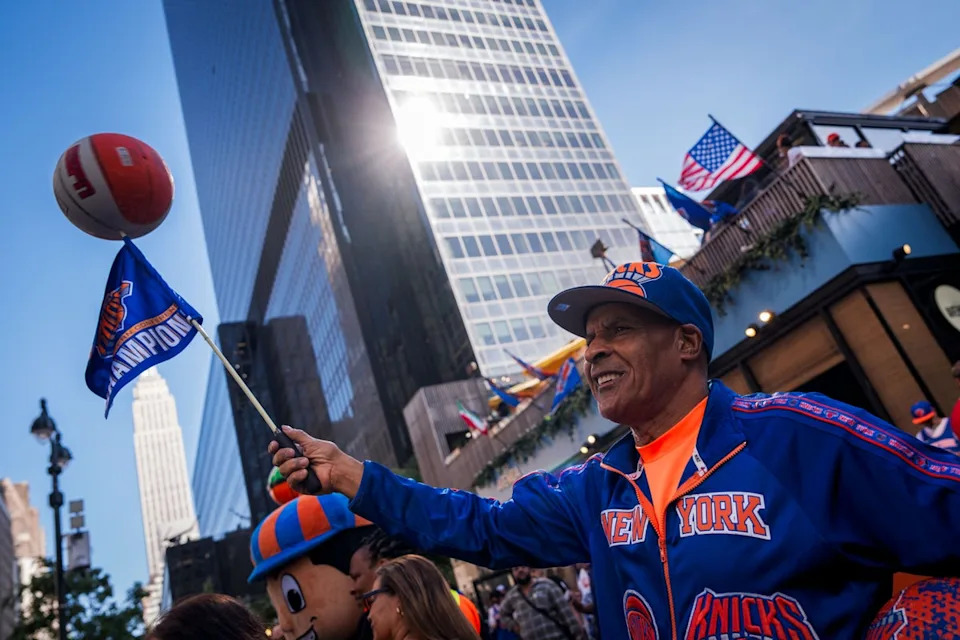 The administration’s threat to send agents into New York City comes as the metro area plays host to thousands of sports fans in town for the NBA Finals and upcoming World Cup (Getty)