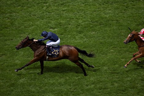 One-Eyed Victorious Dominates in Queen Mary Stakes Win