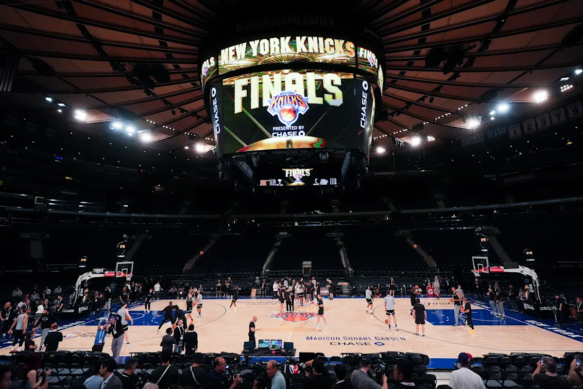 The NBA Finals are back in New York, and everyone seems caught up in the hoopla except the Knicks