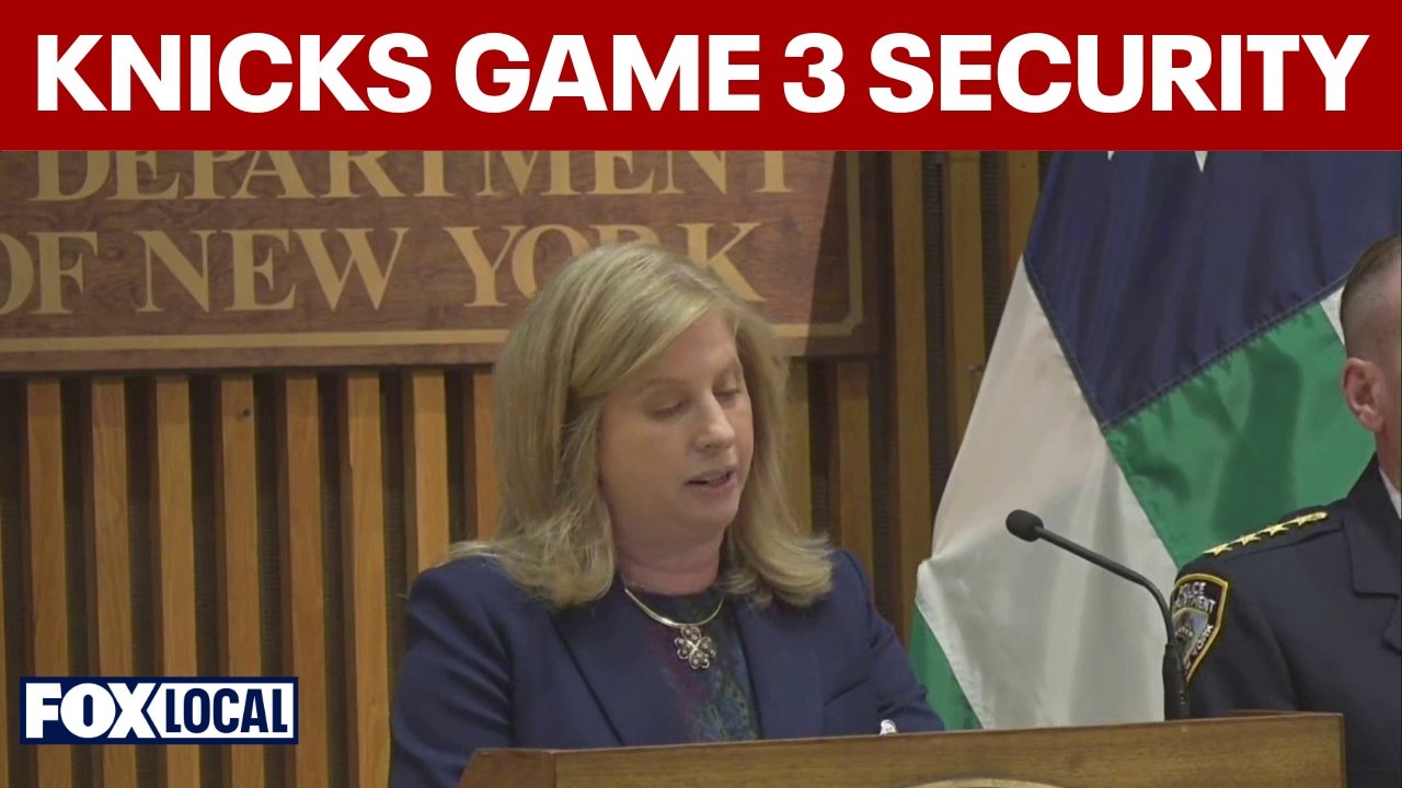 FULL: NYPD, Secret Service provides security briefing ahead of Game 3