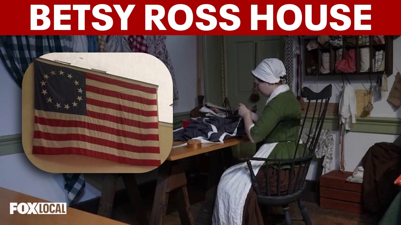 America 250: Inside the Betsy Ross House in Philadelphia