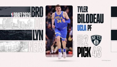 Brooklyn Nets grab UCLA's Tyler Bilodeau with the No. 43 pick