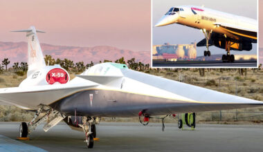 Supersonic jet that will fly you from LA to NYC in less than 3 hours tested in California
