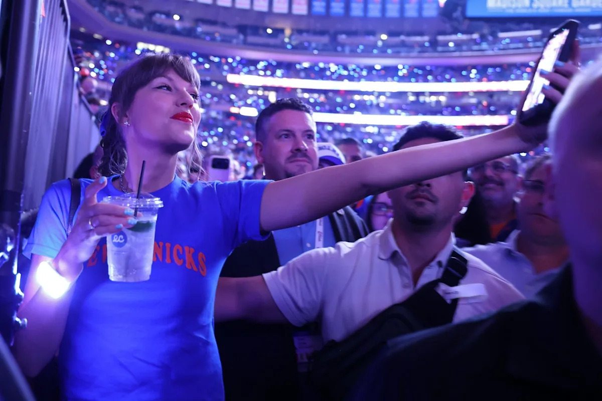 New York Knicks Radio Analyst Questions Taylor Swift’s Knicks Fandom During NBA Finals Game: ‘Get Out of Here, Girl’