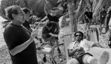 Julian Schnabel with Phong H. Bui