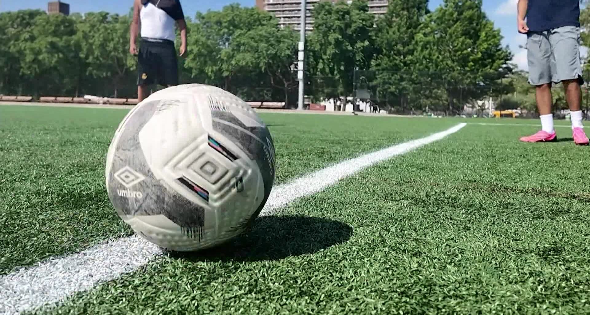 News 12 | Brooklyn | Nyc Open Play Offers Free Overnight Soccer Games At City Parks During Fifa World Cup