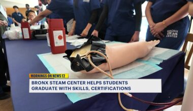 News 12 | Bronx | Bronx Steam Center Helps Students Graduate With Skills Certifications