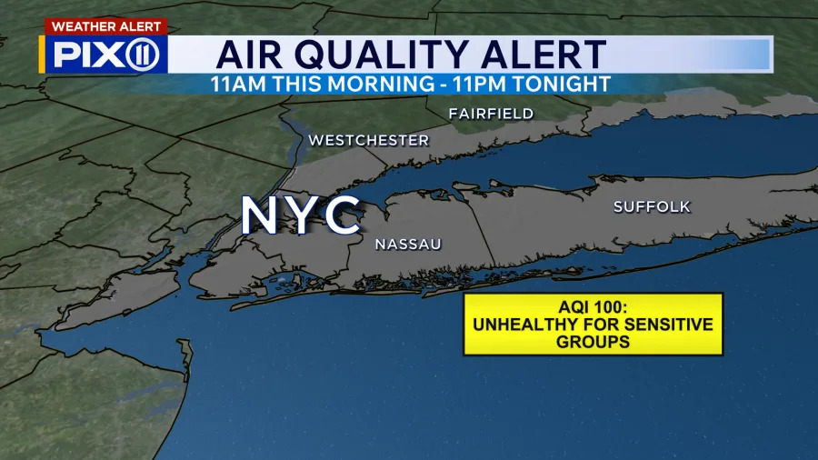 Credit: PIX11 Weather