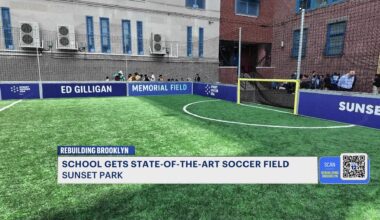 News 12 | Brooklyn | New Soccer Field At Ps 94 Gives Students And Families A Place To Play And Connect