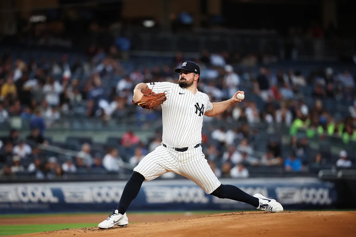 New York Yankees vs. Cleveland Guardians: Carlos Rodón vs. Slade Cecconi