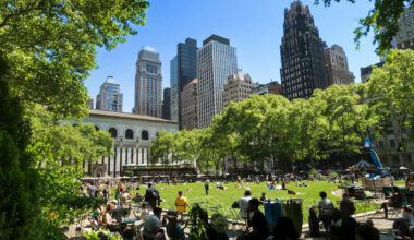 This Manhattan hotel offers views of Bryant Park, exclusive private club access and luxurious beds you can customize