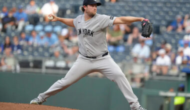 New York Yankees @ Cleveland Guardians: Gerrit Cole vs. Slade Cecconi
