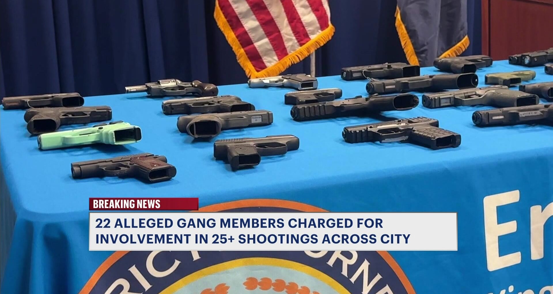 News 12 | Brooklyn | 22 Gang Members Charged In Connection To Over 25 Shootings Across Nyc