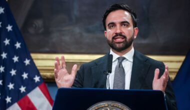 New York City Mayor Zohran Mamdani