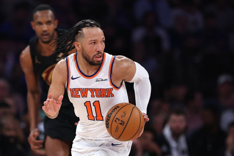 Jalen Brunson of the New York Knicks