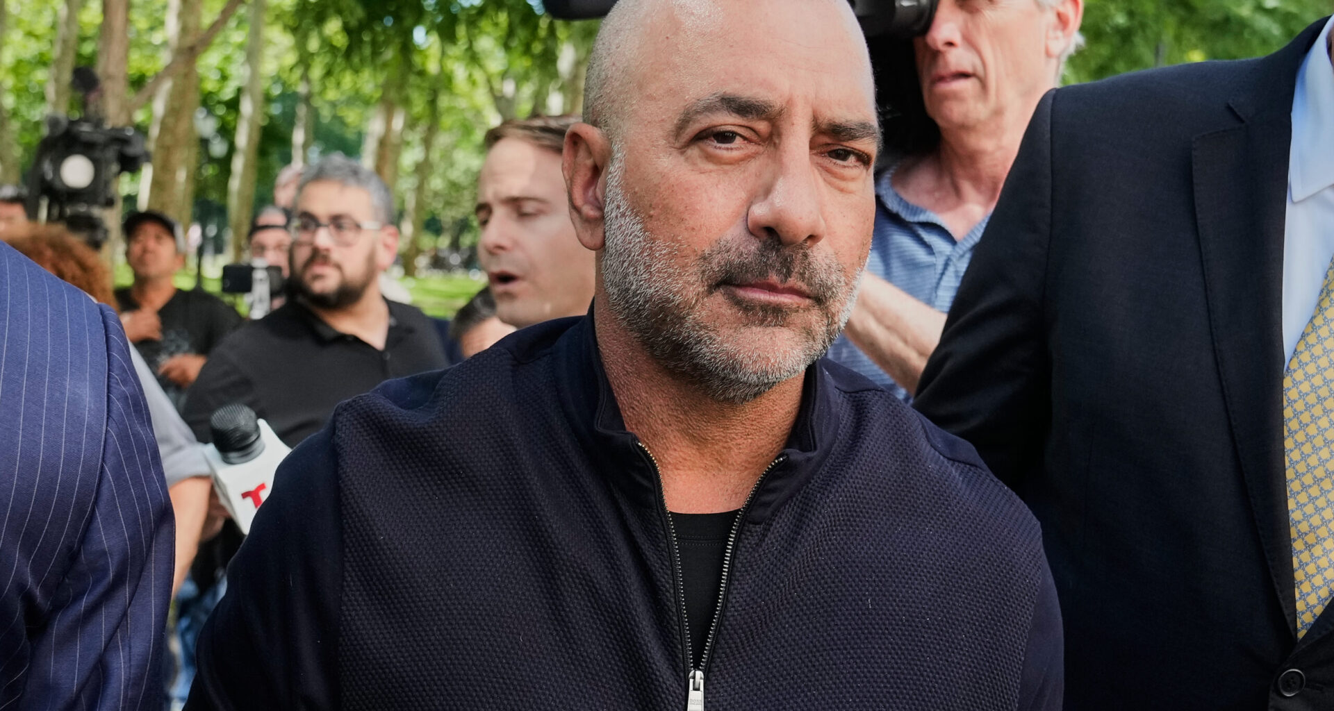 Frank Carone leaves federal court in Brooklyn, Wednesday, June 24, 2026. Photo: Richard Drew/AP