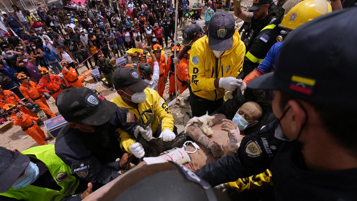 Venezuela earthquakes death toll rises to 1,450 – NBC New York