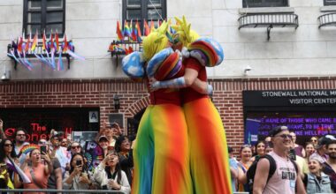 NYC Pride March paints Manhattan streets rainbow for annual parade – NBC New York
