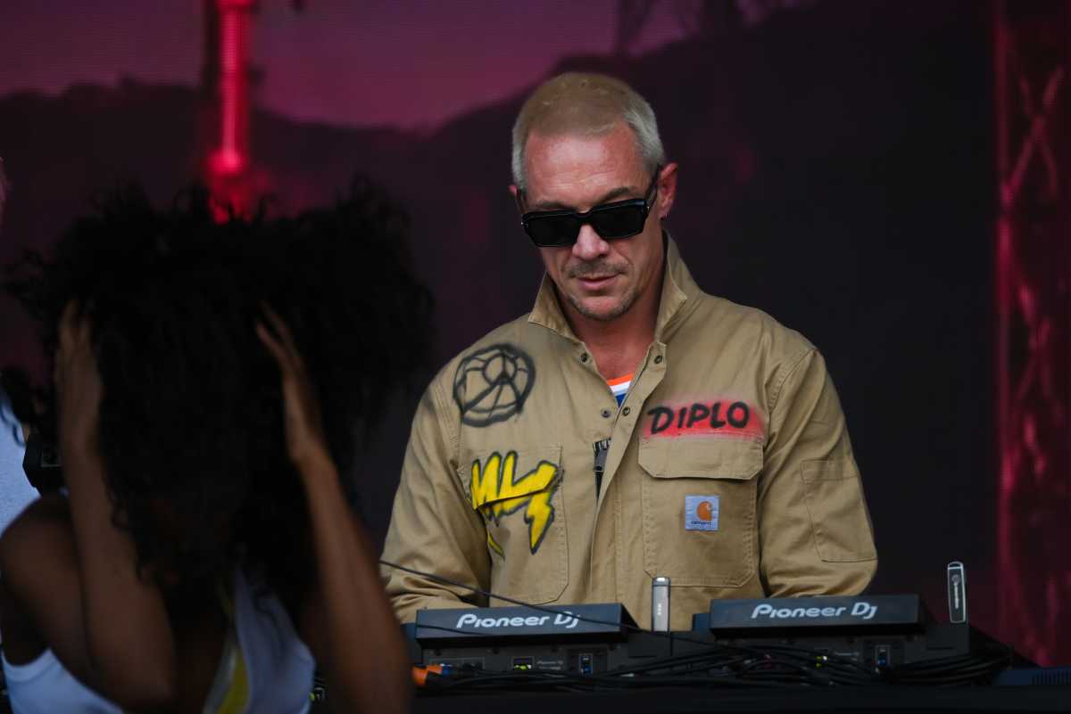 Diplo performs at Gov Ball.