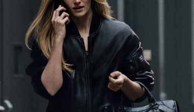 Love Story actress Sarah Pidgeon in the Fall 26 Balenciaga campaign, A New York Minute: Keep Rolling, directed by Past Lives and Materialists creator Celine Song, with the Balenciaga Le City Bag.