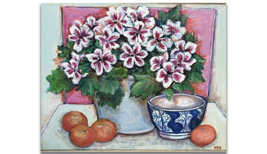 Inspirational artwork on display at Kaplen JCC