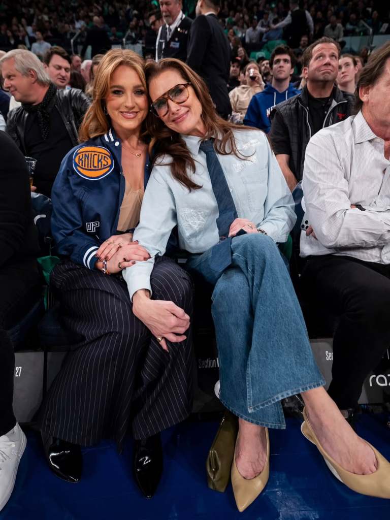 brooke shields and rowan henchy at msg