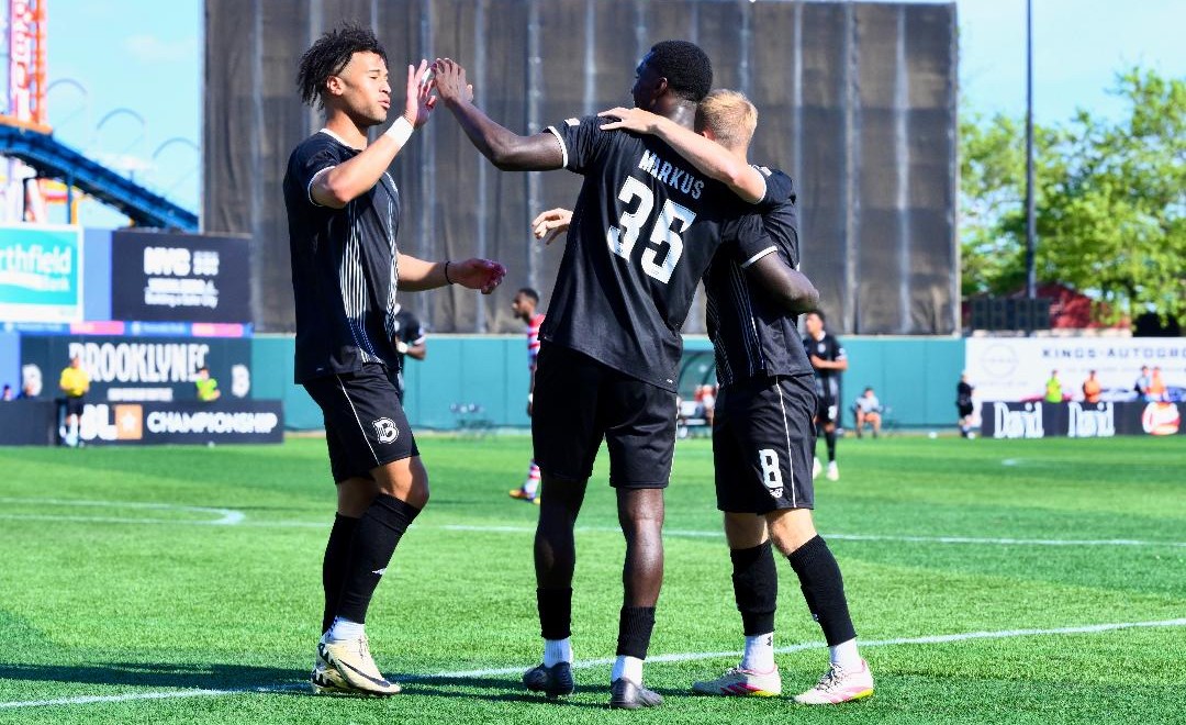 DOUBLE BRACE: Brooklyn FC rolls over Portland Hearts in Prinx Tires Cup match