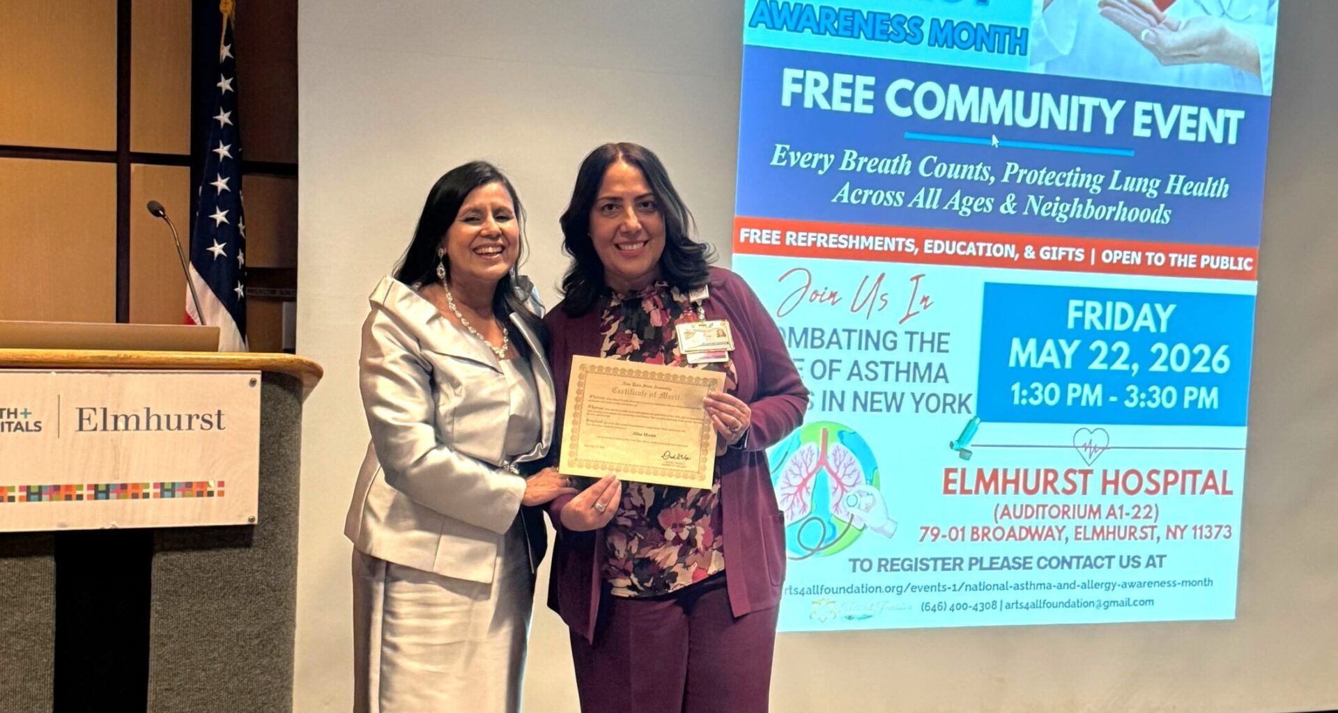 Queens Community Joins Elmhurst Hospital To Combat Rising Asthma Rates