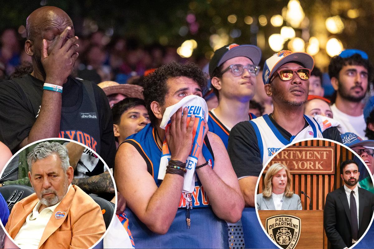 MSG cancels Knicks watch party hours before Game 4 as James Dolan unloads on Mamdani, Tisch