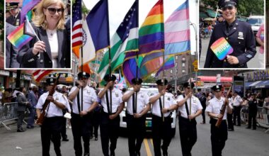 NYPD commish walks with armed gay cops in Queens Pride parade, rips Manhattan organizers for barring them: 'Slap in the face'