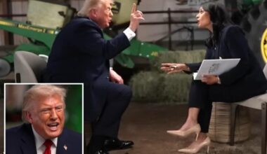 Trump stroms off 'Meet The Press' interview after fiery exchange with NBC's Kristen Welker over 2020 election