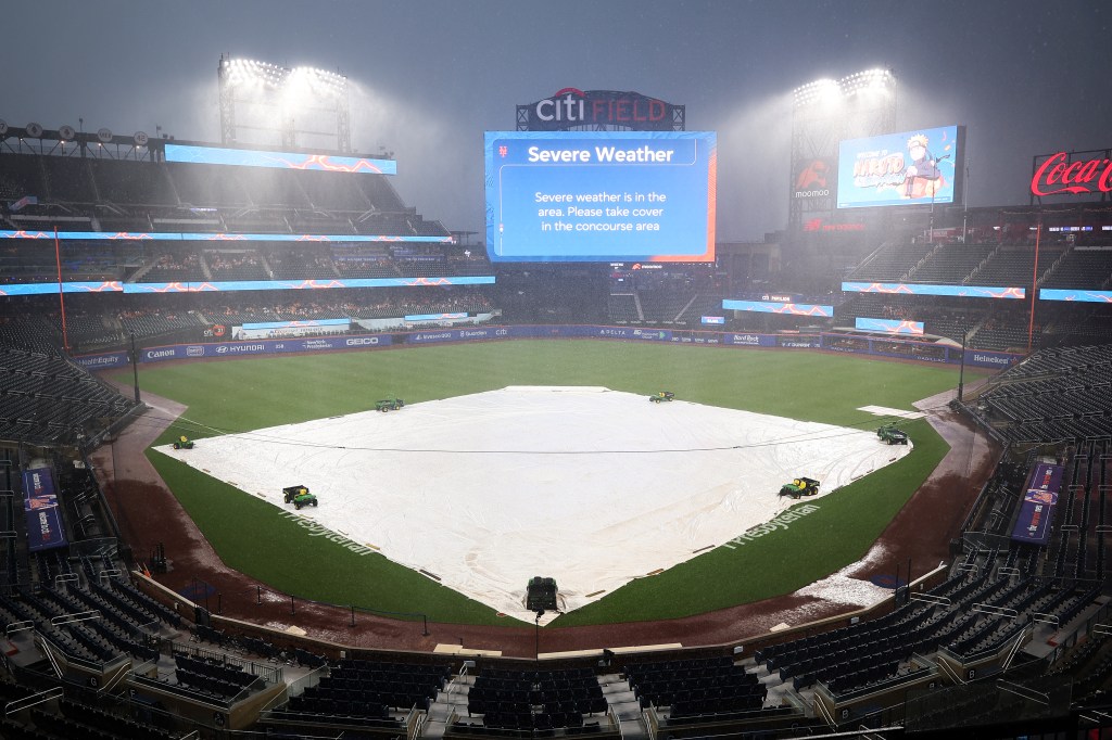 Chicago Cubs' series opener against New York Mets postponed