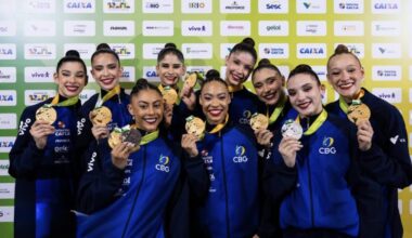 Brazil was strong on home soil and simply dominated the Pan American Rhythmic Gymnastics Championships held last weekend in Rio de Janeiro.