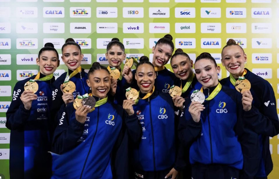 Brazil was strong on home soil and simply dominated the Pan American Rhythmic Gymnastics Championships held last weekend in Rio de Janeiro.