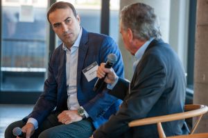 Rockrose's Justin Elghanayan (left) and Alvin Schein of Adler and Stachenfeld LLP.
