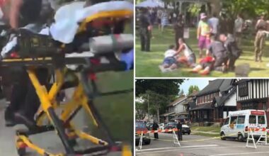 Multiple people rushed to hospital after shots fired at family-friendly Ohio festival