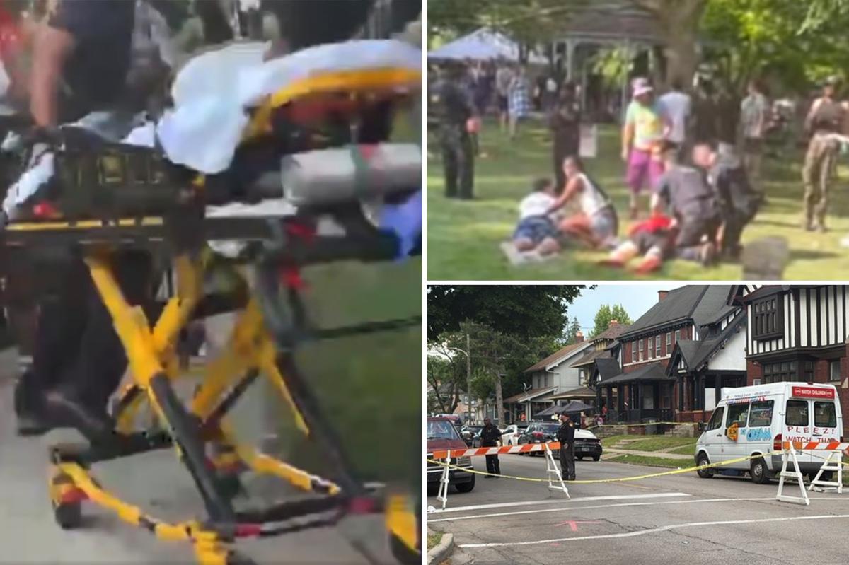 Multiple people rushed to hospital after shots fired at family-friendly Ohio festival
