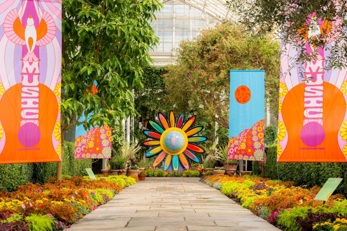 Flower Power at NYBG makes the belated arrival of summer feel like a revelation