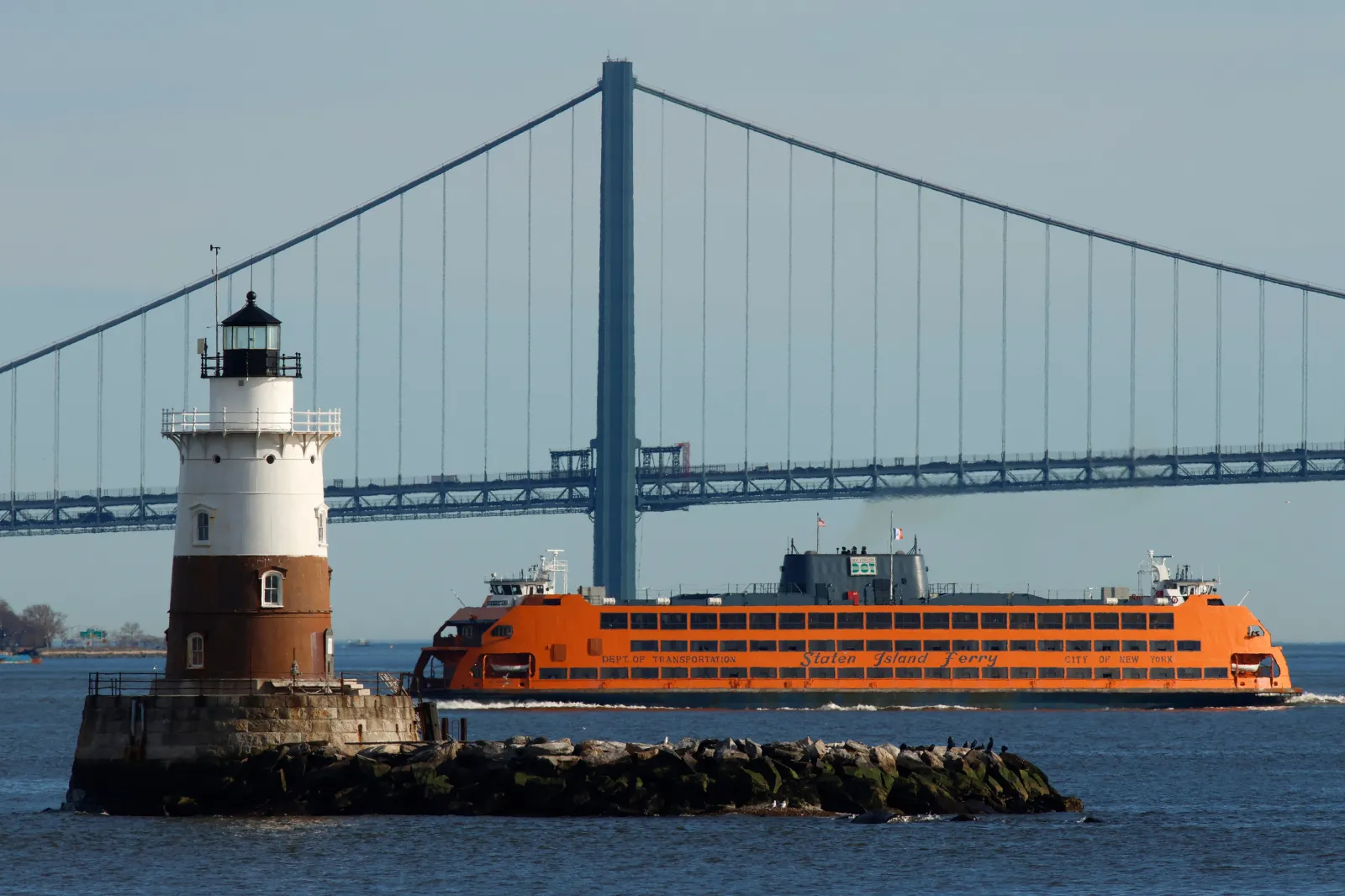 The Staten Island Ferry in New York City on March 21, 2026 | Getty Images