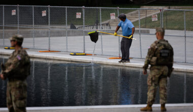 What to Know About Problems at the Reflecting Pool and Trump’s Claims of Vandalism